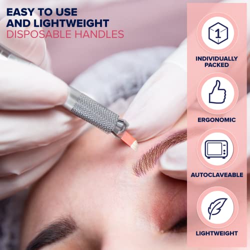 20-Piece-Microblading-Pens-Kit-Disposable-Aluminum-Handles-For-Permanent-Makeup-Eyebrow-Professional-Microblade-Supplies-Pen-Tool-For-Fuller-Lush-Brows-with-Lock-Pin-and-Ergonomic-Grip