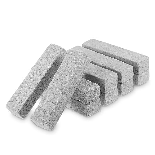 10 piezas piedra de limpieza para piedra pómez cepillos piedra pómez para el inodoro limpiador para manchas y amoladora de agua dura y óxido parrilla piscina