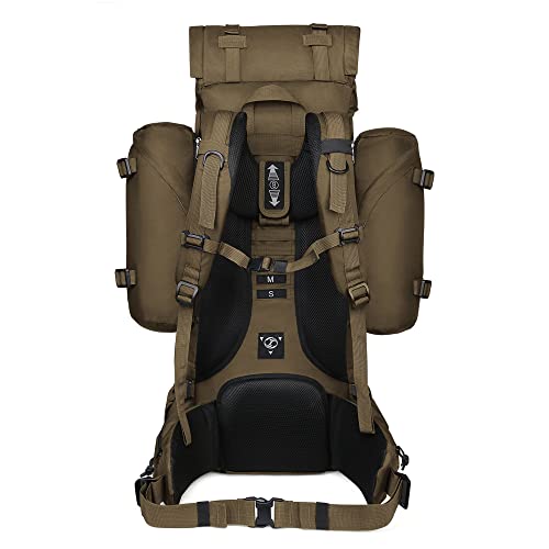 Mardingtop 65+10L Internal Frame Backpack + Camping Sleeping Bag #TOP2