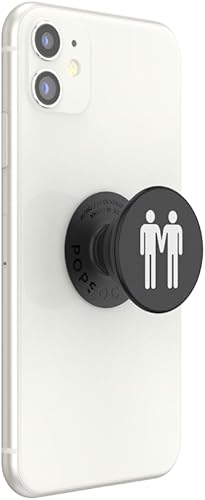 Miniatura 2 de PopSockets - Agarre para teléfono con soporte expandible, agarre adhesivo, amor lenticular