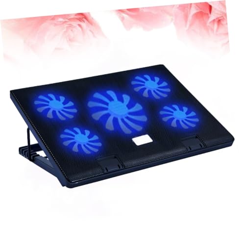 Base para portátil POPETPOP con ventiladores USB silenciosos miniatura 4