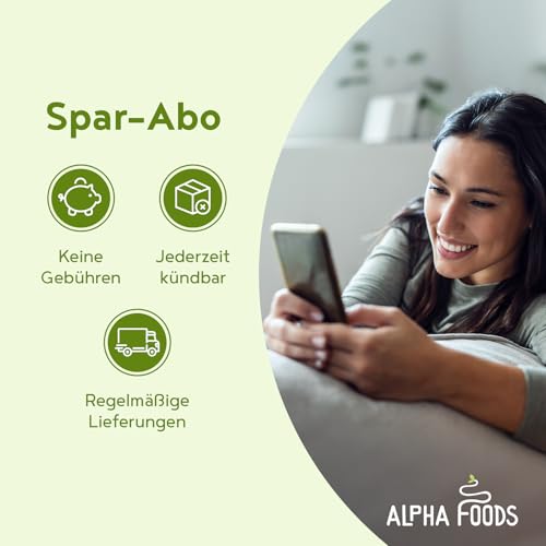 Alpha Foods Matcha Pulver (210g) - Feinster japanischer Zeremonien-Matcha ideal für Smoothies, Shakes & Latte - Ergänzt mit Kokosmilch, Weizen- und Gerstengras