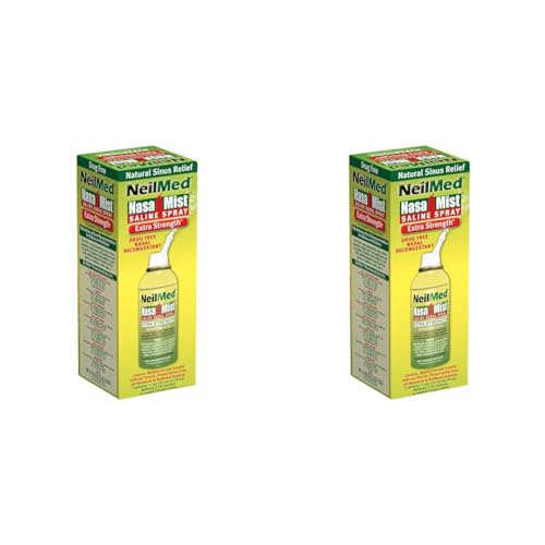 NeilMed NasaMist Hypertonic Saline Spray (Pack of 2)