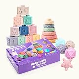 24 Pack Montessori Toys for Babies | 3 in 1 Baby Toys Bundle | Stacking & Nesting Toys | Baby Toys 6