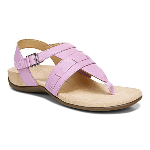 Vionic Women's Lupe Flat Sandal: Comfort and Style for All-Day Wear