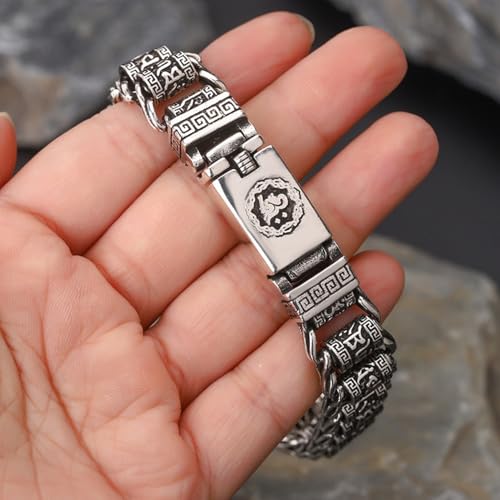 Image of Tibetan Buddhism Om Mani Padme Hum Ashtamangala Eight Auspicious Symbol Heart Sutra 999 Silver Plated Copper Cuff Bracelet Amulet | Buddhist Bracelet Bangle | Buddhism Mantra Lucky Fengshui Bracelets