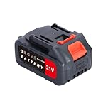 Calager 21V Lithium lon Battery for Power Tools,12/21V 1500/3000mAh Cordless Tool Battery Packs,Electric Rechargeable Battery for Grass Strimmer,Hedge Trimmer,Chainsaw,Car Washer (C 21V 3000mAh)