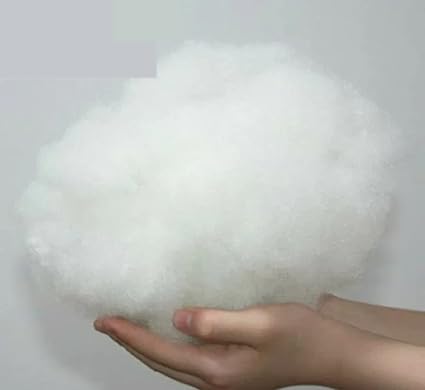 CRAZYWEAVES 100% Cotton (Reliance RECRON foarm, Milky White 200GRAMS, 1)