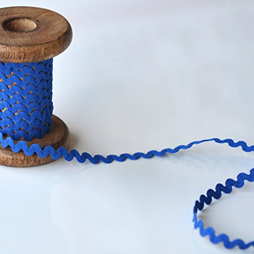 8mm RIC Rac Trim Royal Blue - Per Metre