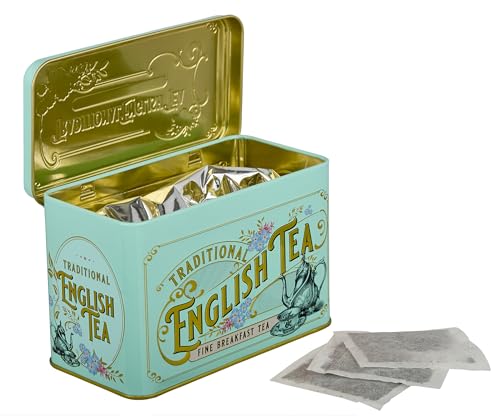 NewEnglishTeas（ニューイングリッシュティーズ）『イングリッシュブレックファーストヴィンテージビクトリア朝紅茶缶』
