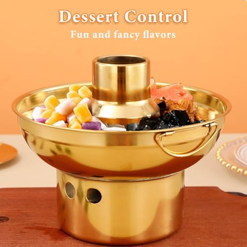 Recipientes de té con leche para buffets de helados y dulces 4