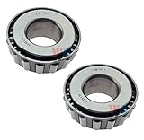 Pair Set 2 Front Outer WJB Wheel Bearings for Dodge B150 Ford F53 Plymouth PB250