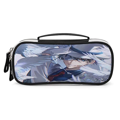 名探偵こなん トートバッグ こなん 怪盗キッド 工藤新一 ペンケース 大容量 筆箱 多機能 おしゃれ ペンポーチ 男の子 女の子 子供 シンプル ツールペンケース 高校生 大学生 社会人用 中小学生 文具バッグOne Size