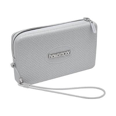 HAVAIANAS - pochette grigia glitter
