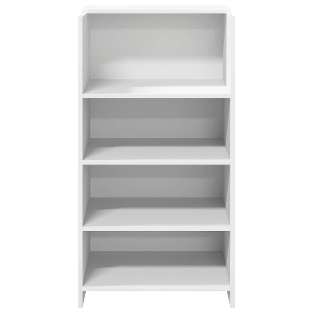 Hommdiy Empfangstheke Weiß 55x50x103,5 cm Kassentheke Holzwerkstoff