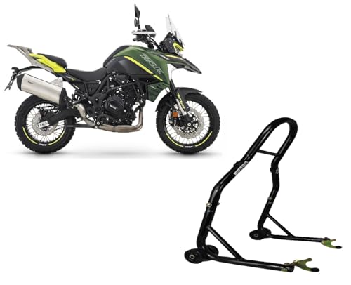 Cavalletto alzamoto alza moto per alzare sollevare la ruota posteriore del della BENELLI TRK 702