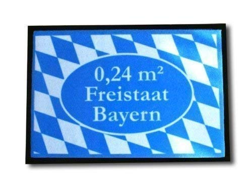 Pfiffig-Wohnen La Divertido Felpudou00a0u0096u00a00,24u00a0Metro Cuadrado Baviera Azul