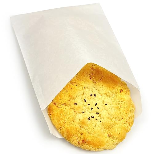 Wax Paper Snack Bags, Glassine Bags 5x7 Inches, 200 Pcs