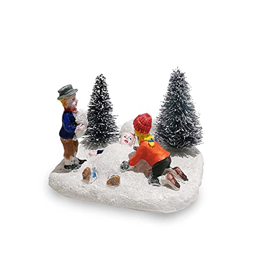 Innodept12 Kids Playing Figurine Of Christmas Village Sets Accessories cover