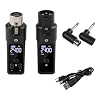 Qualoramall Wireless Microphone .4GHz XLR Transmitter Receiver for Dynamic Condenser Mics, 98ft Range Audio Kit for Live Performance DJ Wedding PA Speaker(1 for Dynamic) #4