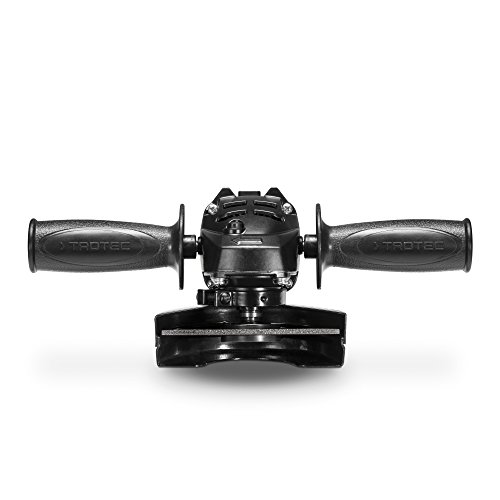 TROTEC Winkelschleifer PAGS 10-115 inkl. Koffer mit 115 mm Trennscheibe, Zusatzhandgriff, 500 Watt, konstante Drehzahl von 12.000/min – Bild 5