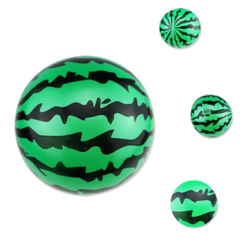 SUPVOX Pallone da Spiaggia Gonfiabile Forma di Anguria Giocattolo per Ragazzo Ragazza Palla da Spiaggia Leggera per Piscina Spiagge e Parchi Acquatici