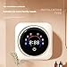 Smart Mini Wall-Mounted Underwear Washer Dryer Combo, Automatic Washing Machine with Digital Display, Compact Countertop Design for Lingerie and Delicates