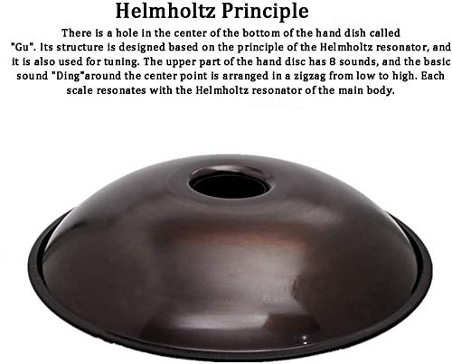 ZAMAX Handpan in D Mineur 9 Notes Tambour d’acier, 22inch / 56cm Percussions harmonique for la guérison sonore, 10 Notes… - Les Beatles, Paul McCartney, John Lennon, RIngo Starr, George Harrison ZAMAX Handpan in D Mineur 9 Notes Tambour d'acier, 22inch / 56cm Percussions harmonique for la guérison sonore, 10 Notes… – Image 3