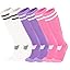 Pink/Purple/White-black_3pack