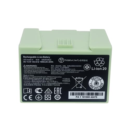 Tipo: Li-ion; Voltaggio: 14.4V; Capacità: 1800mAh