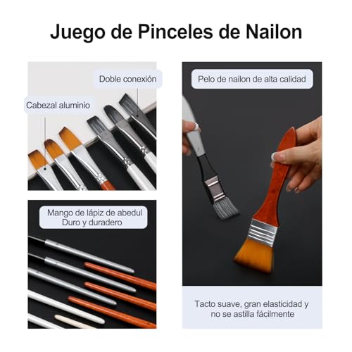 Catálogo de Sets de pinceles y brochas para comprar online. 6 Imagen adicional