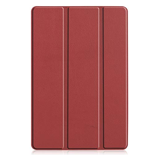 KMLPJP Huawei MediaPad M6 10.8pJX^[eNX`ό`tbvU[P[XAO܂z_[X[v/EFCNAbv@\t (Color : Wine Red)