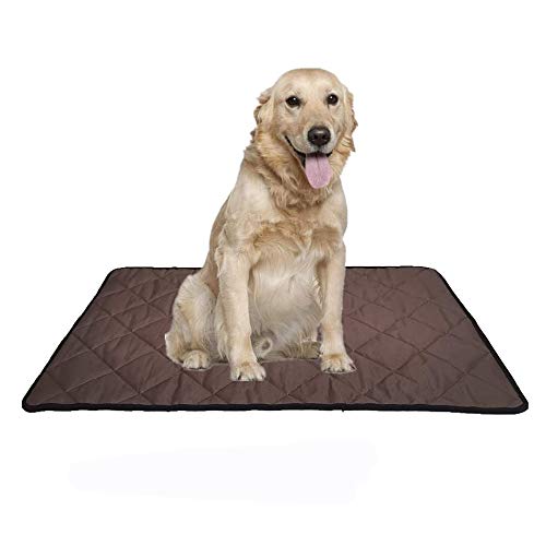 Voluka Dog Crate Bed Mat - Washable Kennel Pad, Anti - Slip Dog Crate Pad Is Perfect For Dog Bed,Crate And Kennel, Coffee (18Wx29L) #TOP28