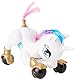 Lexibook Power Unicorn Mein Roboterhund zum Trainieren Programmierbarer Roboter mit Fernbedienung, Dressurfunktion, Gestensteuerung, Tanz, Musik, Lichteffekte, wiederaufladbar UNI01