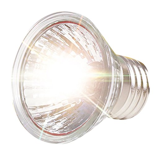 Legendog 2PCS Tortuga Bombilla de Calor UV Bombilla UVB UVA Sun Simulación de Espectro Completo Reptil Lámpara (50W)