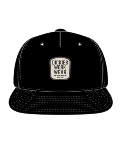 Dickies MID CROWN DWR POLY HAT W/WOVEN PATCH