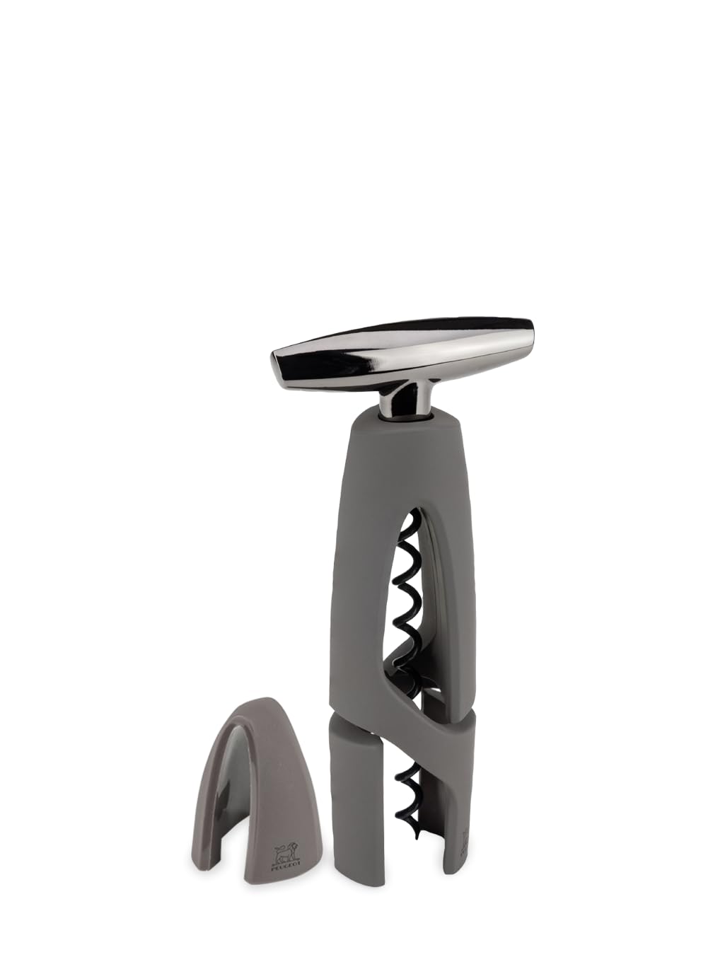 Peugeot - Altar Corkscrew - Continuous Turn Manual Bottle Opener with Foil-Cutter, Basalt, 17.5 cm, Basalte