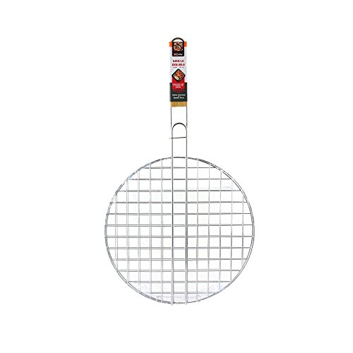 Preisvergleich Produktbild Cuisy kc2353 Doppelter Grillrost BBQ, Rostfreies Metall, grau, 30 cm