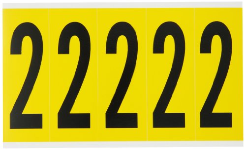 Brady 1560-2 97092 Série 15 Chiffres et lettres adhésifs