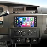 Double Din Car Stereo Radio Upgraded for 2005-2011 Dodge Dakota GPS Navi Head Unit 7 inch Touch Screen Android 15 Support Wireless Carplay Android Auto-/FM/SWC/WiFi/Bluetooth/Camera-2+64G