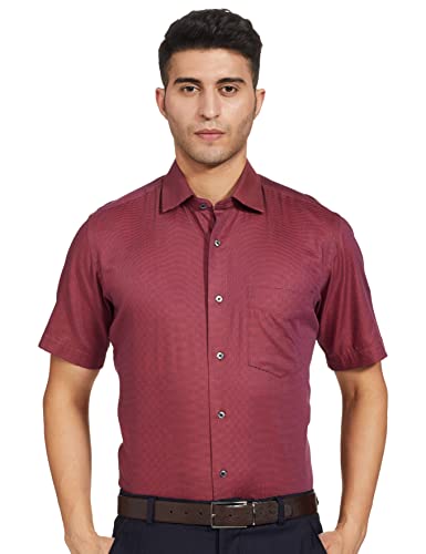 Image of Van Heusen Men's Regular Shirt (VHSH315M04153 Red 44)