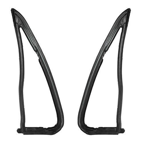 Front Vent Glass Window Weatherstrip Seals Set Pair for Chevy GMC Pickup Truck