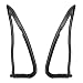 Front Vent Glass Window Weatherstrip Seals Set Pair for Chevy GMC Pickup Truck