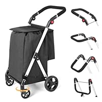 Amazon｜ショッピングカート 4輪 70L 買い物 カート 保冷 軽量