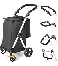 Amazon｜ショッピングカート 4輪 70L 買い物 カート 保冷 軽量