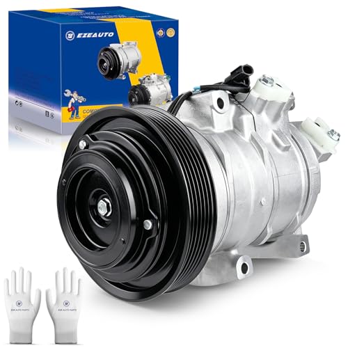 Image of Ezexpreze New AC Compressor with Clutch Fits for Honda Pilot 3.5 3.5L 2009-2015, Odyssey 2008-2017, Ridgeline 3.5L 2009-2014, Fits for Acura MDX 3.7L 2007-2013, ZDX 3.7L 2010-2013, without Manifold