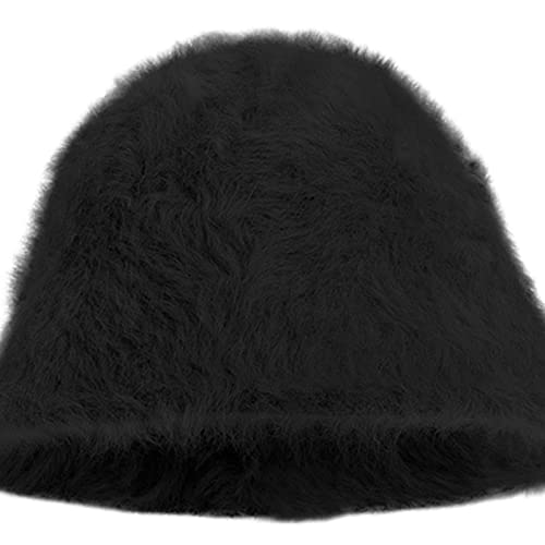 NC Mulheres Meninas Moda Chapéu Balde Senhoras Inverno Quente Chapéu de Pescador Chapéu Ajustável à