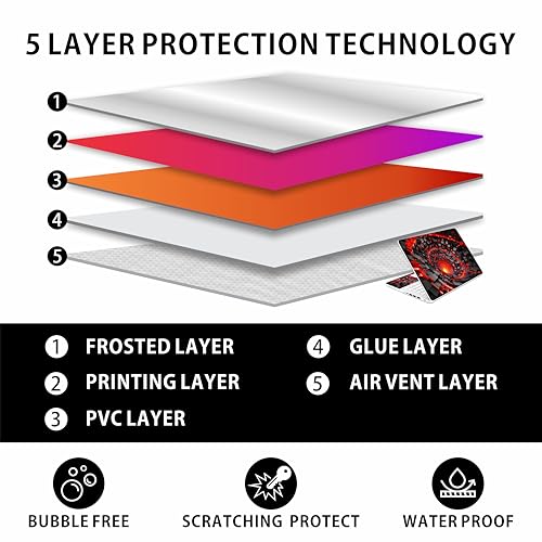 Vinilo HP 14 sin corte protector impermeable para renovar la carcasa del portátil 4