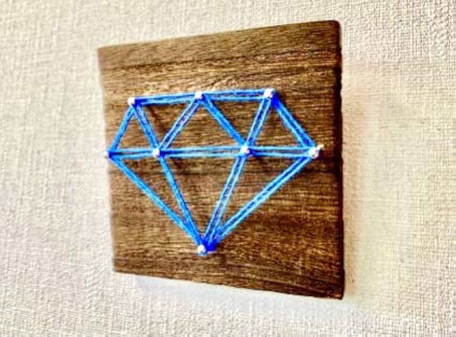 【新品】ストリングアート 製作キット \"&\" アンド string art Amazon.co.jp: ストリングアートキット - ストリング付き