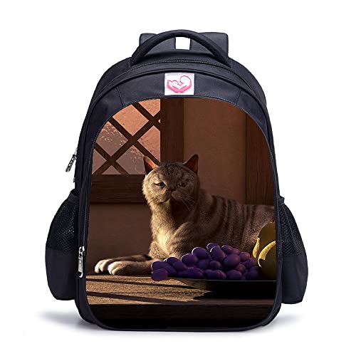 Cartable unisexe 16 pouces avec imprimé 3D pour adolescents